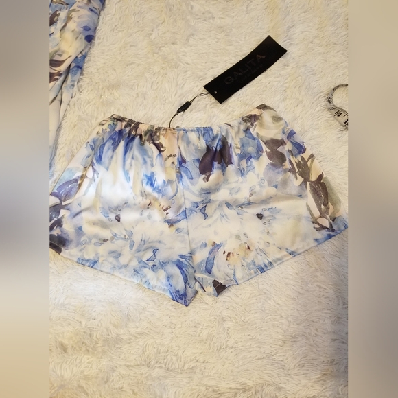 NWT Galita Got to have il Sleepwear Set Women's Size Small Color Blue/Gray - Picture 7 of 11